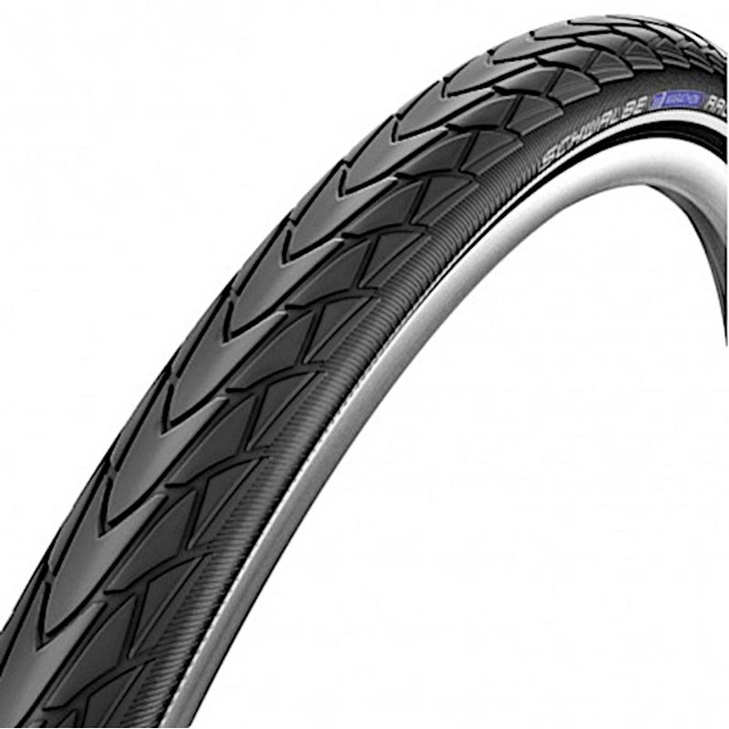 Foto van Schwalbe buitenband marathon racer 28 x 1.20 (30-622) zwart