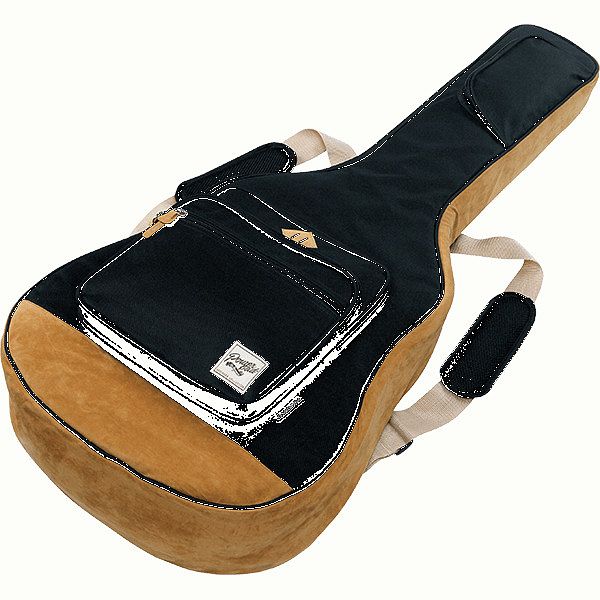 Foto van Ibanez iab541-bk powerpad gigbag westerngitaar zwart