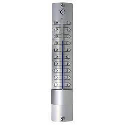 Foto van Thermometer buiten - metaal - 21 cm - buitenthermometers