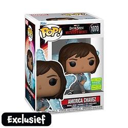 Foto van Funko pop! figuur marvel studios doctor strange in the multiverse of madness america chavez limited edition