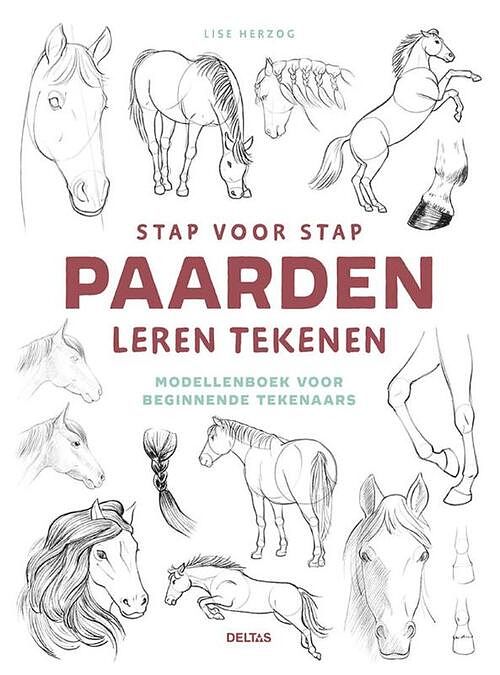 Foto van Stap voor stap paarden leren tekenen - lise herzog - paperback (9789044762600)