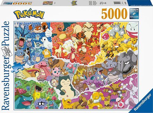 Foto van Pokemon (5000 stukjes) - puzzel;puzzel (4005556168453)