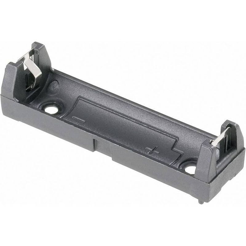 Foto van Keystone 1028 batterijhouder 1 aa (penlite) doorsteekmontage tht (l x b x h) 59 x 16 x 15 mm