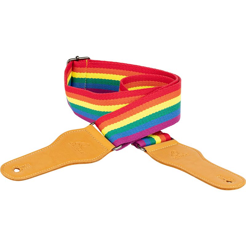 Foto van Ortega creative series ocs-570 cotton strap pride gitaarband