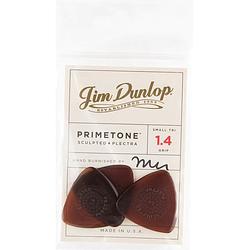 Foto van Dunlop primetone small triangle grip pick 1.40mm plectrumset (3 stuks)