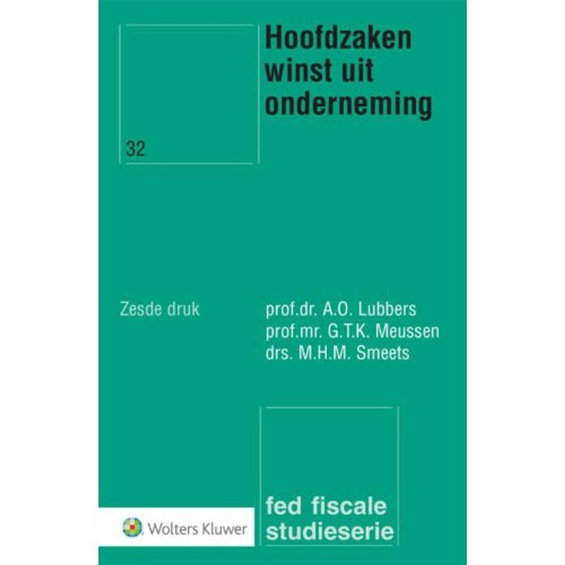 Foto van Hoofdzaken winst uit onderneming - fed fiscale