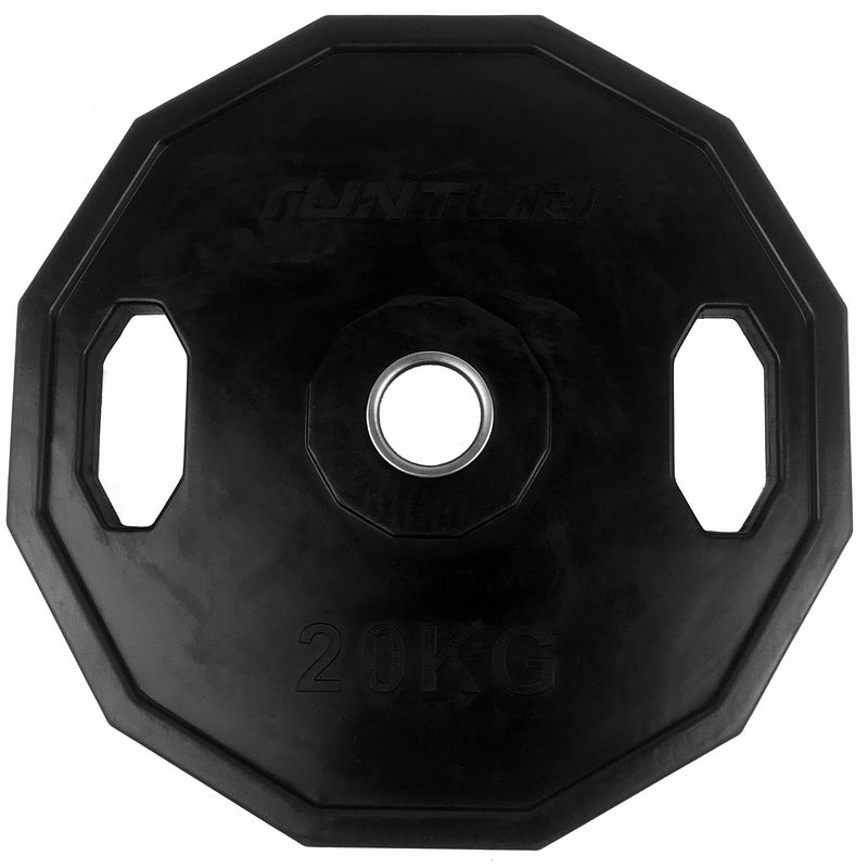Foto van Tunturi olympic rubber plate - 20 kg