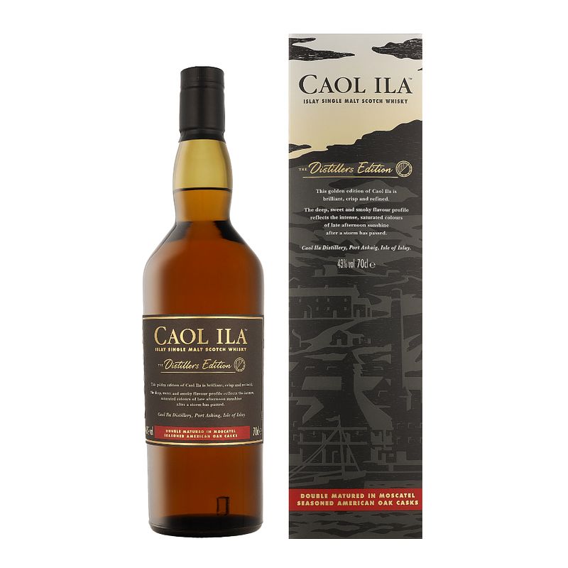 Foto van Caol ila distillers edition 2022 70cl whisky + giftbox