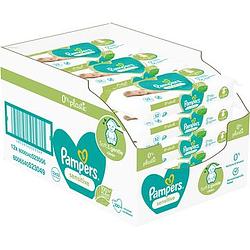 Foto van Pampers sensitive babydoekjes 12 x 52 aanbieding bij jumbo | 30% korting