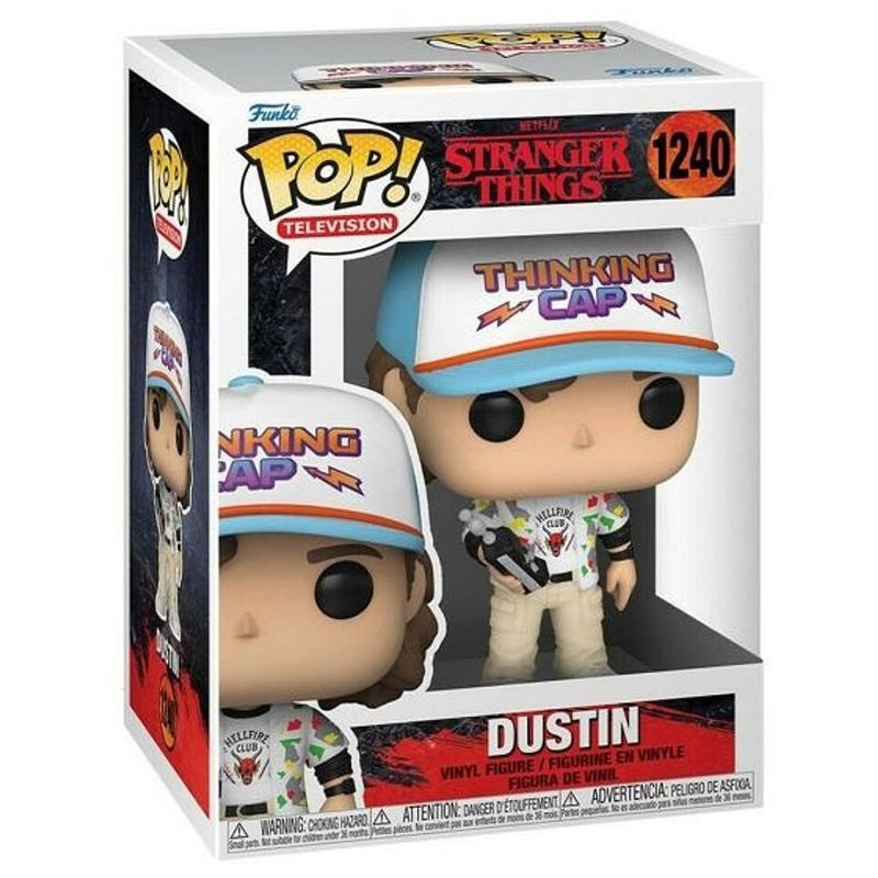 Foto van Pop television: stranger things - dustin - funko pop #1240