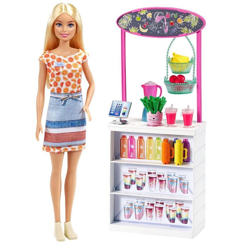 Foto van Barbie speelset smoothie bar meisjes 11-delig