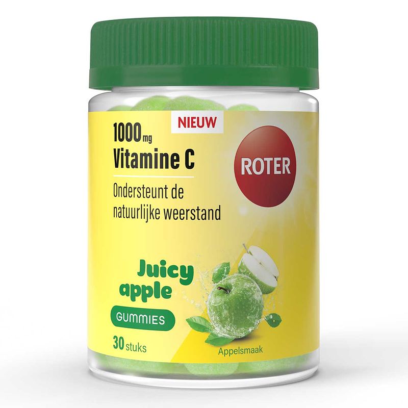 Foto van Roter vitamine c 1000mg appel gummies