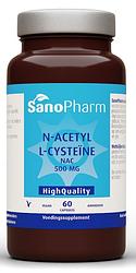 Foto van Sanopharm n-acetyl l-cysteine capsules