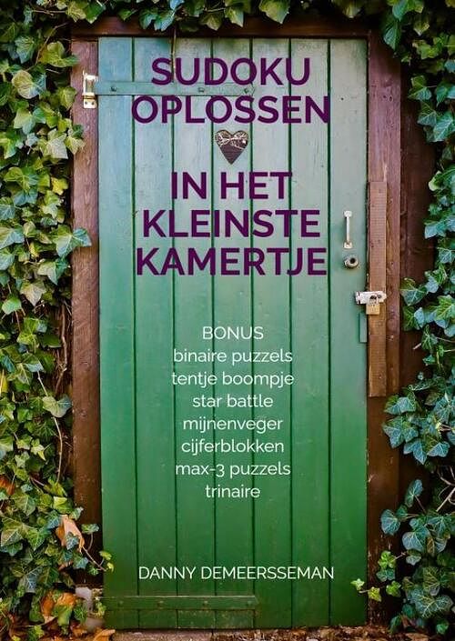 Foto van Sudoku oplossen in het kleinste kamertje - danny demeersseman - paperback (9789403679075)