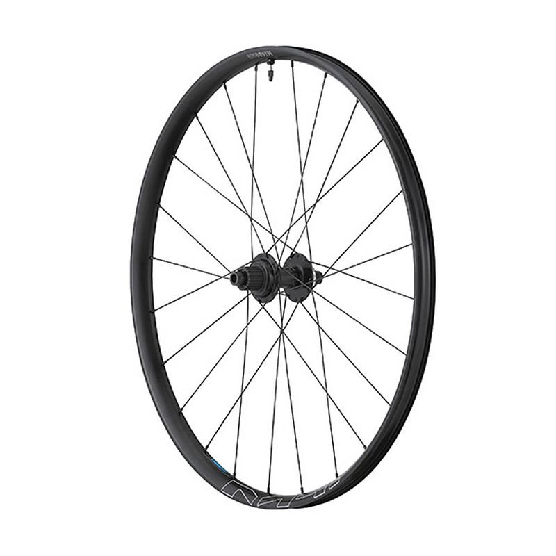 Foto van Shimano achterwiel mt620 27,5 inch e-thru boost