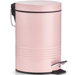 Foto van 1x roze prullebakjes 3 liter van 17 x 25 cm - prullenbakken