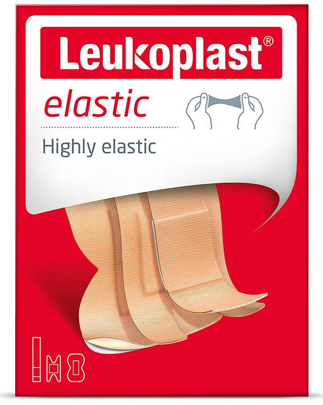 Foto van Leukoplast elastic assortiment wondpleister