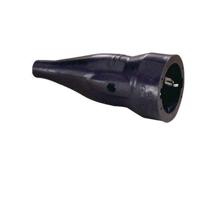 Foto van Showtec schuko connector female 230v zwart