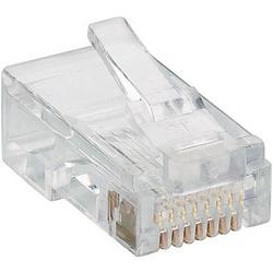 Foto van Lumberg p 129 modulairstekker stekker, recht rj45 aantal polen: 8p8c transparant 1 stuk(s)