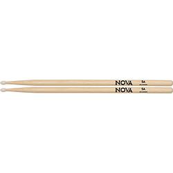 Foto van Nova by vic firth 5a hickory drumstokken met nylon tip