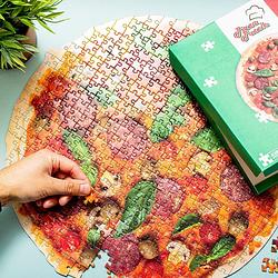 Foto van Pizza puzzel in doos (438 stukjes)