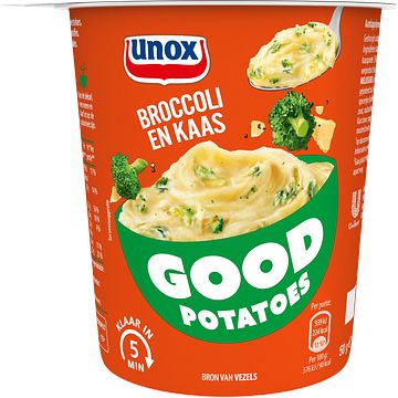 Foto van Unox good potatoes broccoli en kaas 50 g bij jumbo