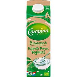 Foto van Campina biologisch halfvolle boeren yoghurt 1l bij jumbo