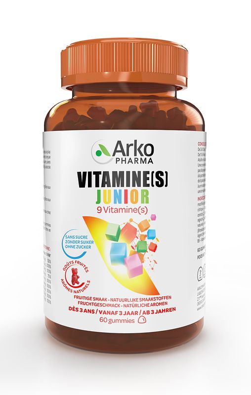 Foto van Arkopharma multivit azinc fruitgummies