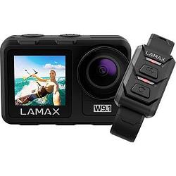 Foto van Lamax w9.1 actioncam 4k, incl. statief, waterdicht, time-lapse, slow motion, schokbestendig, wifi, dual-display