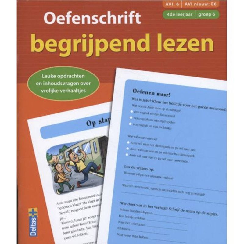 Foto van Oefenschrift begrijpend lezen / groep 6 4de