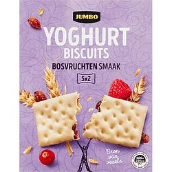 Foto van Jumbo yoghurt biscuits bosvruchten 5 x 2 stuks