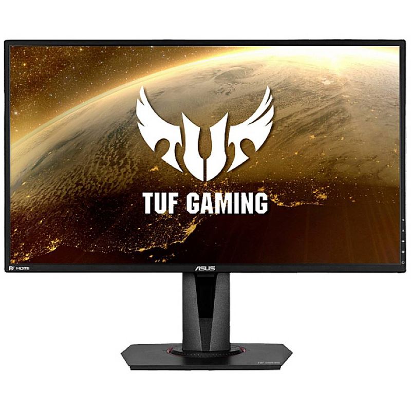 Foto van Asus vg27aqz tuf gaming led-monitor 68.6 cm (27 inch) energielabel g (a - g) 2560 x 1440 pixel wqhd 1 ms hdmi, hoofdtelefoon (3.5 mm jackplug), displayport ips