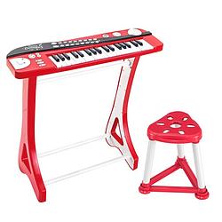 Foto van Luna keyboard elektronisch junior 68,6 x 60 x 5,8 cm rood/wit