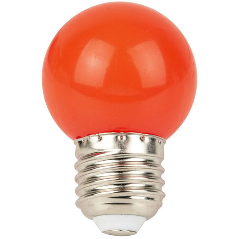 Foto van Showgear g45 led bulb e27 rood