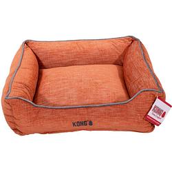 Foto van Kong lounger beds medium, oranje met grijze lijn