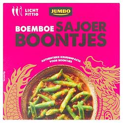 Foto van Jumbo boemboe sajoer boontjes 95g