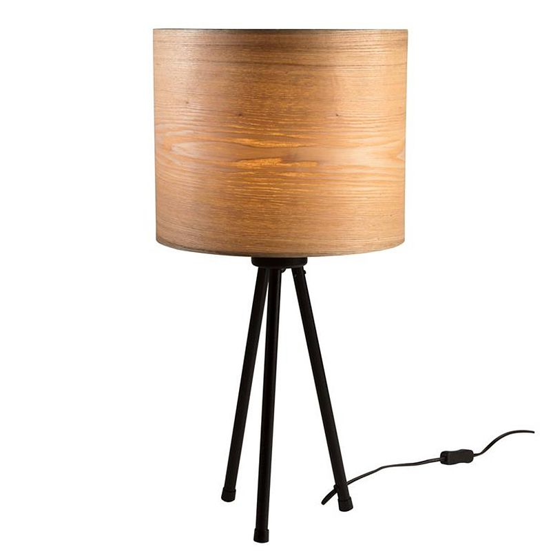 Foto van Dutchbone - table lamp woodland bruin