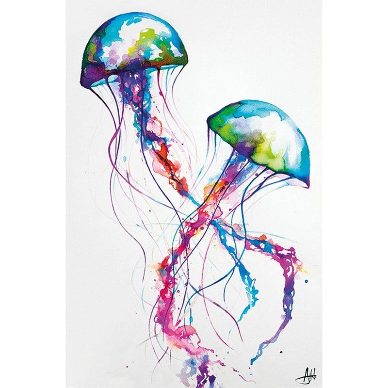 Foto van Pyramid marc allante jellyfish poster 61x91,5cm