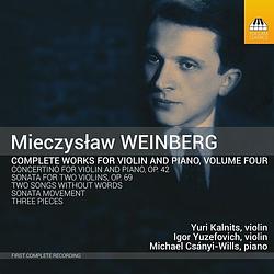 Foto van Weinberg: complete works for violin & piano, volume 4 - cd (5060113441881)