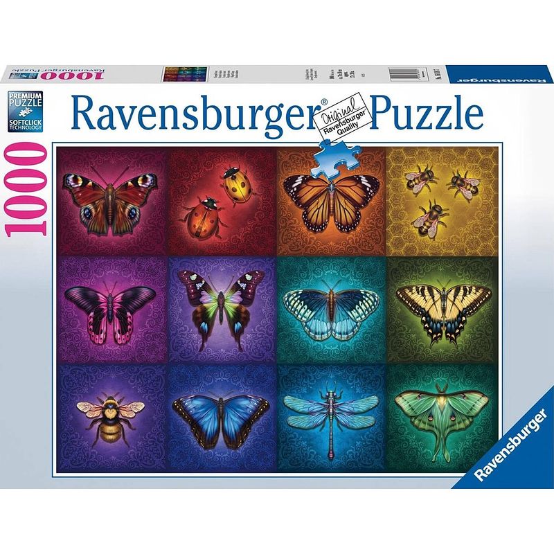 Foto van Ravensburger puzzel gevleugelde dieren