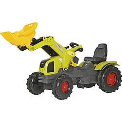 Foto van Rolly toys traptractor rollyfarmtrac claas axos 340 junior groen/grijs