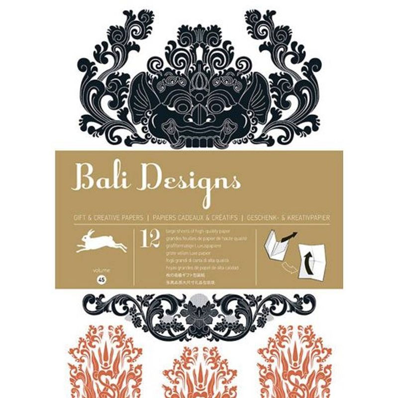 Foto van Bali designs / volume 45 - gift wrapping paper