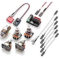 Foto van Emg 1-2 pu lh lefthanded solderless conversion kit (short shaft)