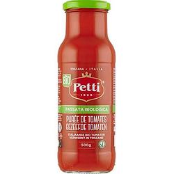 Foto van Petti bio gezeefde tomaten 500g bij jumbo