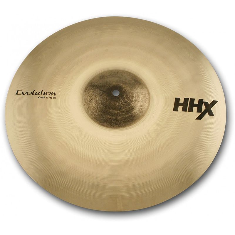 Foto van Sabian hhx 17 inch evolution crash bekken