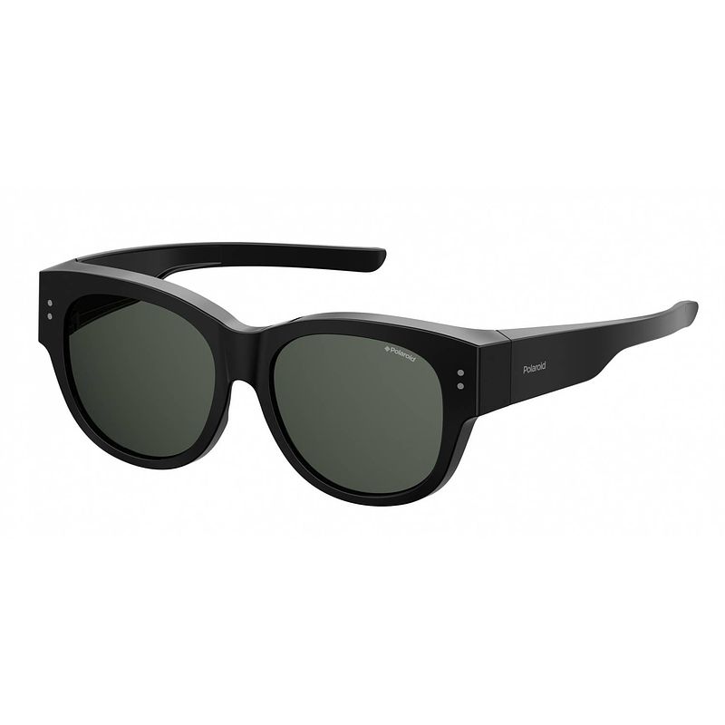 Foto van Polaroid zonnebril 9009/s 807/m9 unisex zwart met grijze lens