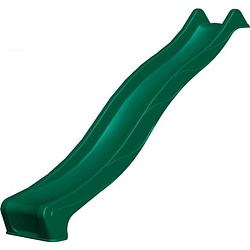 Foto van Intergard glijbaan houten speeltoestel groen groen 1,50m platvorm