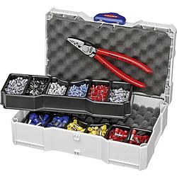 Foto van Knipex 97 90 06 krimptang adereindhulzen 0.25 tot 16 mm² incl. assortiment adereindhulzen in koffer