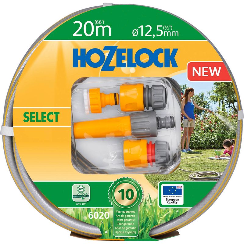 Foto van Hozelock select slangset 12,5 mm 20 m