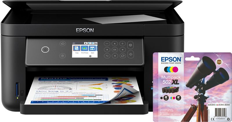 Foto van Epson expression home xp-5150 + 1 set extra inkt